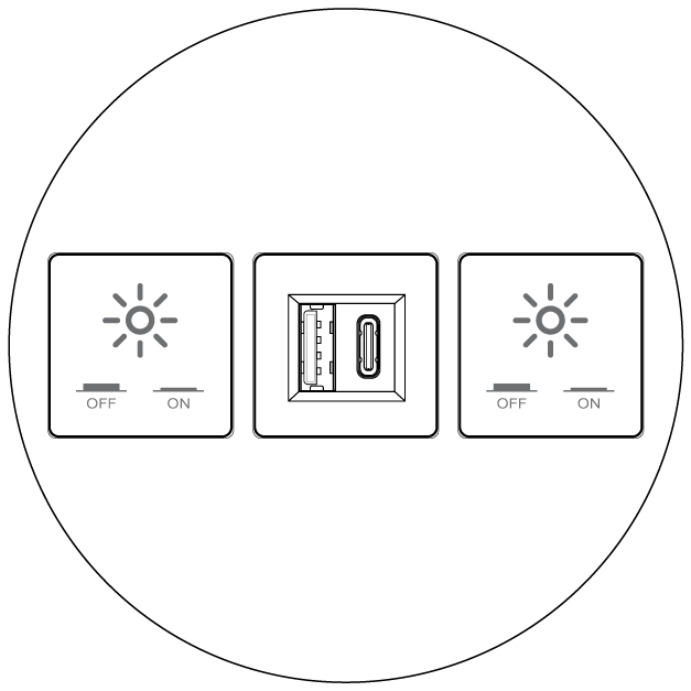 Choose Outlet Configuration – 3T Rounds – Metro Light & Power Module ...